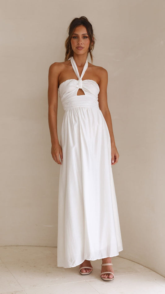 Cartia Maxi Dress - White