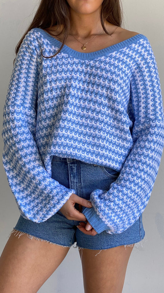 The Rare One Sweater - Blue