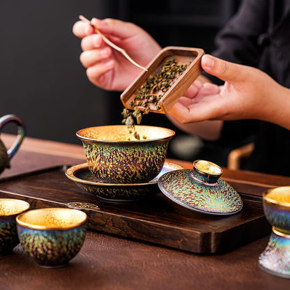 Golden Magic Tea Set