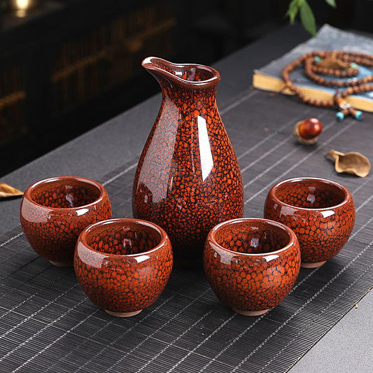 Orange Sake Set